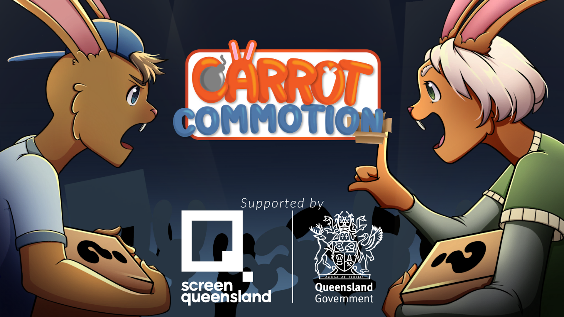Carrot Commotion Game Screenshot